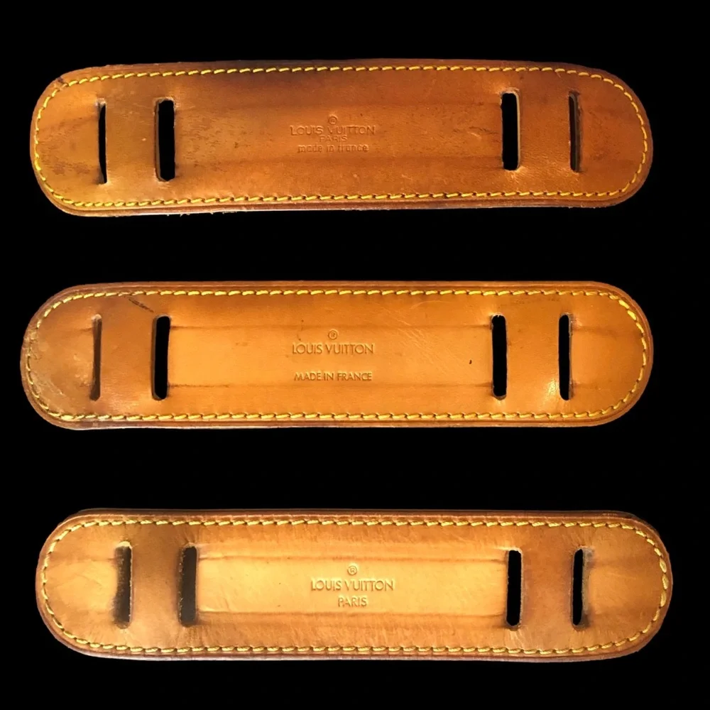 LOUIS VUITTON Vachetta Leather Strap Shoulder Pad in Tan 1 per Order